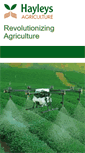 Mobile Screenshot of hayleysagriculture.com